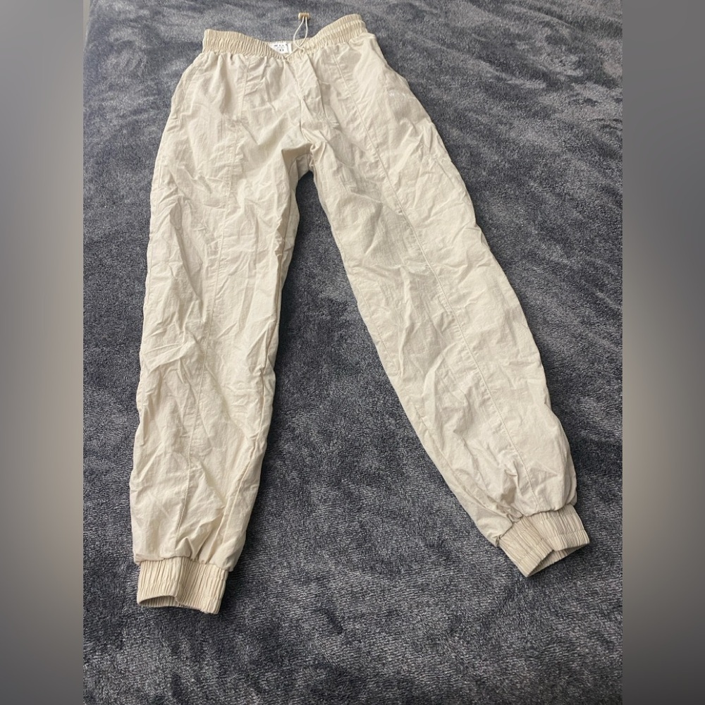 Wilo The label Cream Parachute Pants Xs
